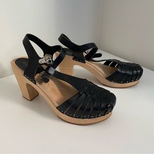 Swedish Hasbeen Braided T-Strap